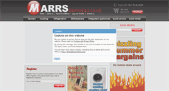 Desktop Screenshot of marrsdomestics.co.uk